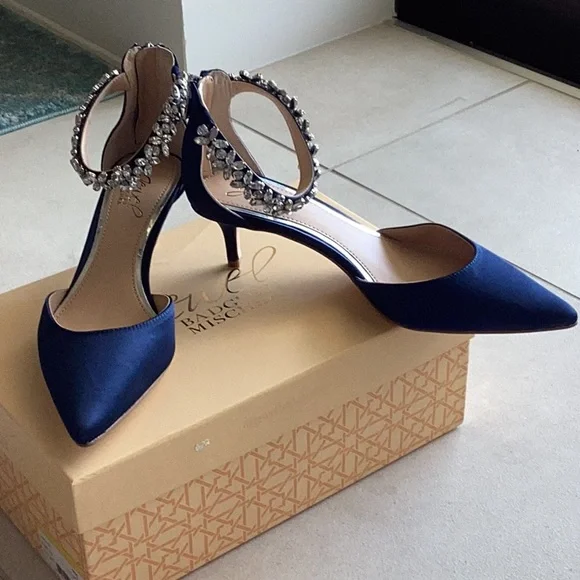 Jewel badgley mischka women's robles evening pumps hot sale